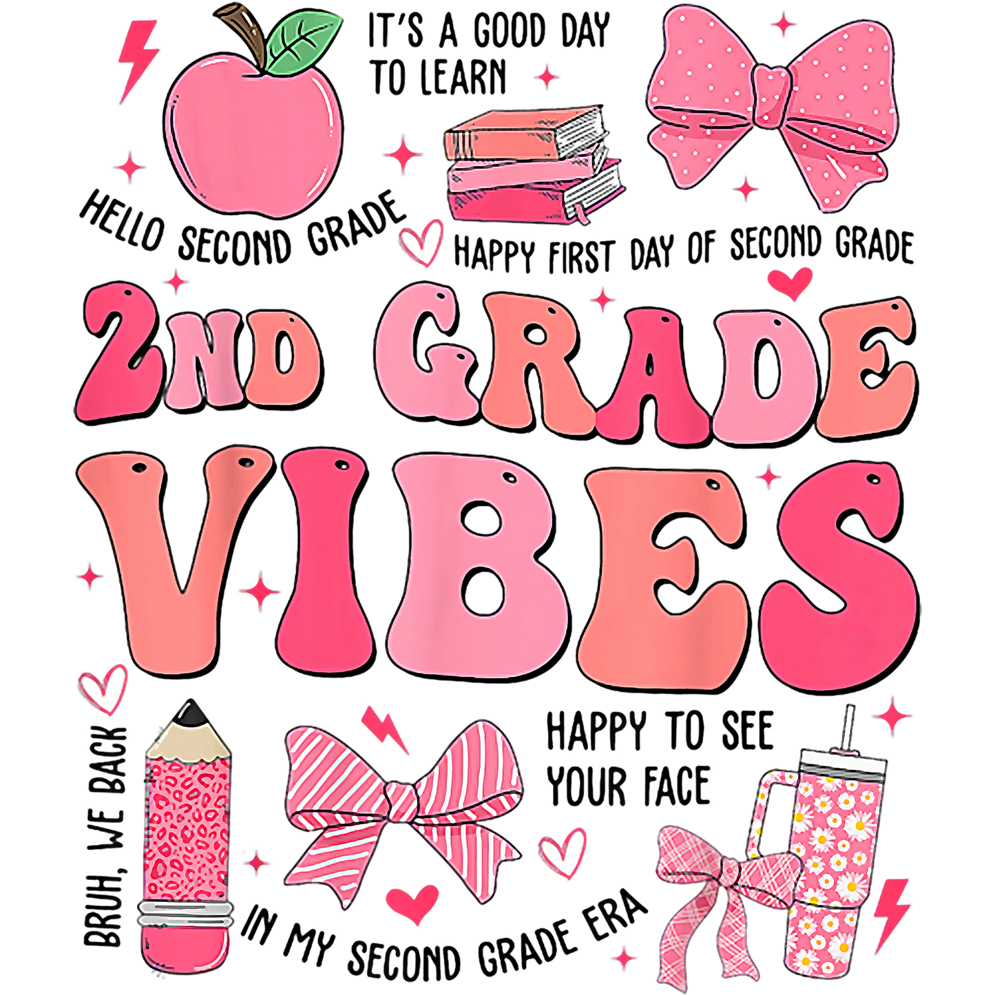 2nd Grade Pink Vibes