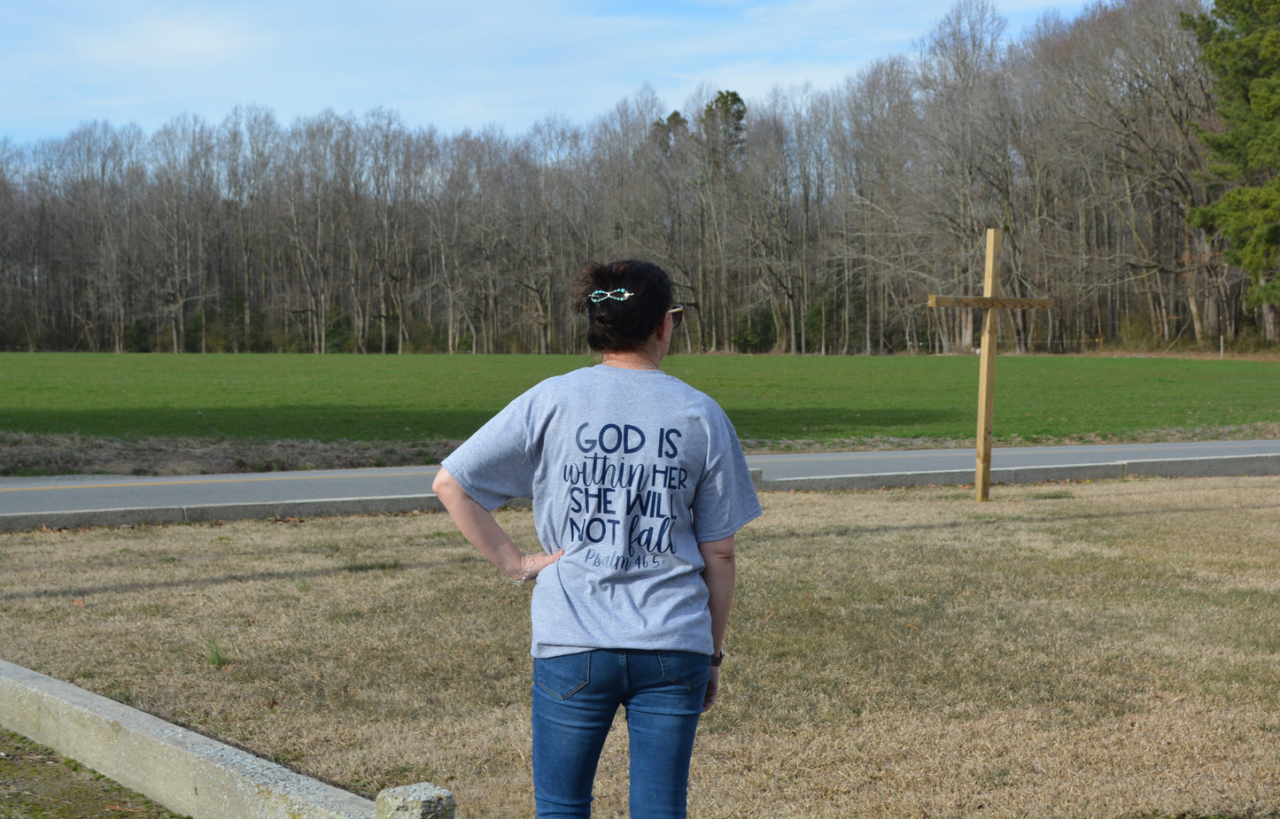 She Will Not Fall T Shirt