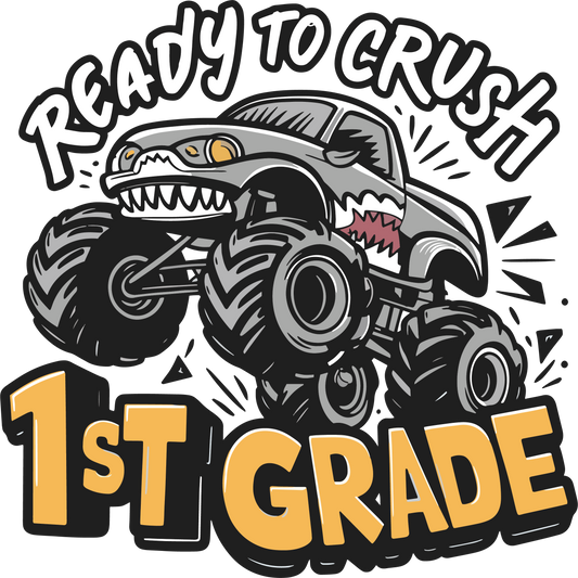 Monster Truck Crush 1st Grade
