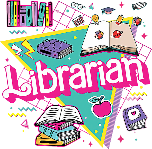 Retro Librarian Tshirt