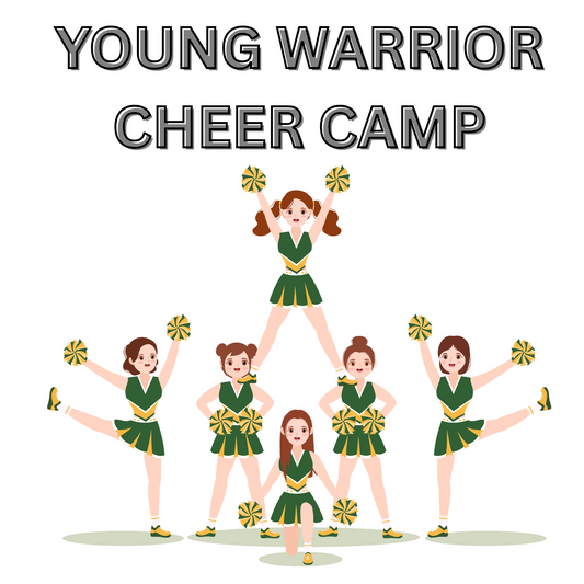 Young Warrior Cheer Camp Tshirt
