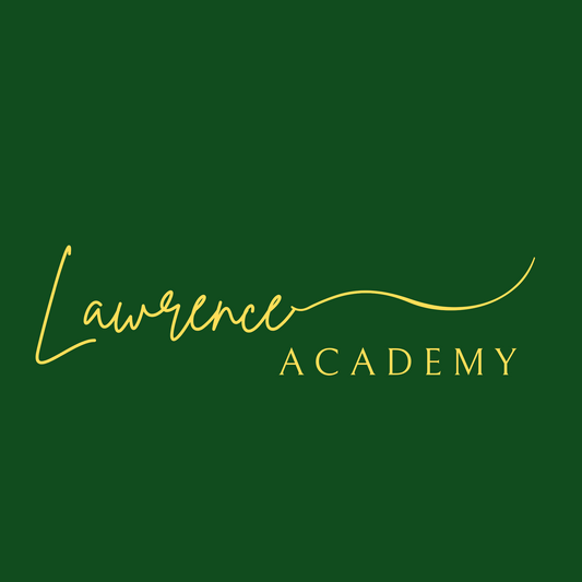 Fancy Lawrence Academy Font Tshirt